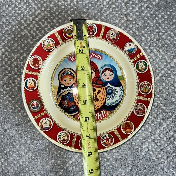 With Love from Russia Plate with holder - Picture 10 of 11
